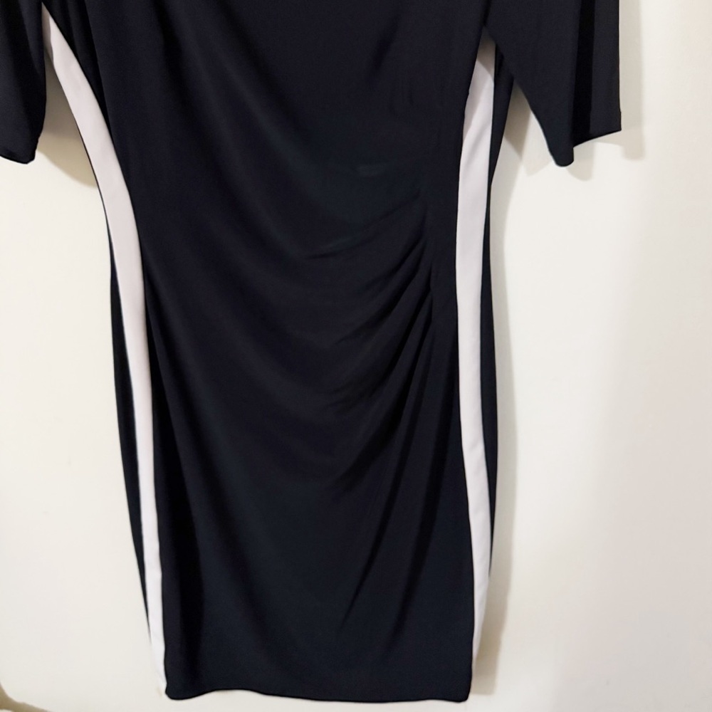 Lauren Ralph Lauren Vintage Womens Black Sheath Dress Size 8 - Picture 5 of 5